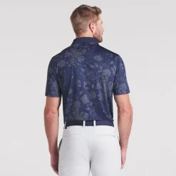 MATTR Rose Polo Deep Navy/Strong Grey