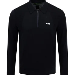 Momentum Lite LS Polo Dark Blue