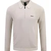 Momentum Lite LS Polo Open Beige