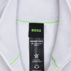 Momentum Quarter Zip Mid Layer Light Grey