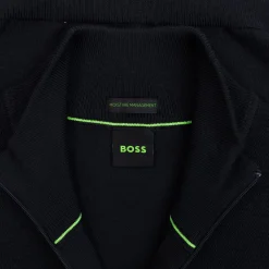 Momentum Quarter Zip Mid Layer Dark Blue