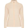 Nicky Full Zip Jacket Monogram Peach