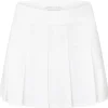 Nicky Pleated Skort White