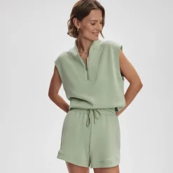 Ollie High-Rise 3.5-Inch Shorts Snow Sage