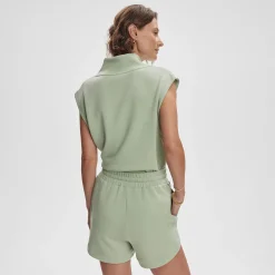 Ollie High-Rise 3.5-Inch Shorts Snow Sage