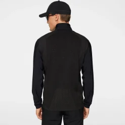 Ollie Tech Quarter Zip Mid Layer Black