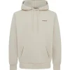 Organic Logo Hoodie Sand