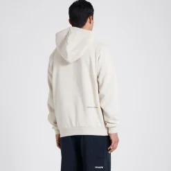 Organic Logo Hoodie Sand