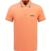 Paddy Pro Cotton Polo Open Red