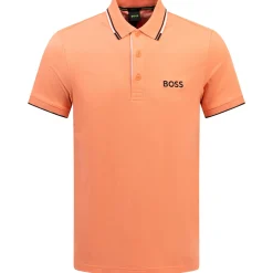 Paddy Pro Cotton Polo Open Red