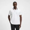 Paddy Rib Polo White