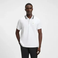 Paddy Rib Polo White