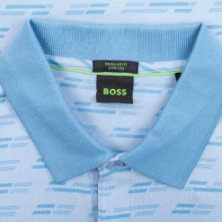 Paddy Tape Polo Open Blue