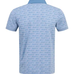 Paddy Tape Polo Open Blue