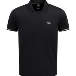 Palle Mesh Polo Black