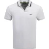Palle Tape Rib Polo Light Grey