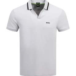 Palle Tape Rib Polo Light Grey