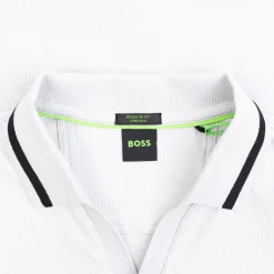 Palle Tape Rib Polo Light Grey