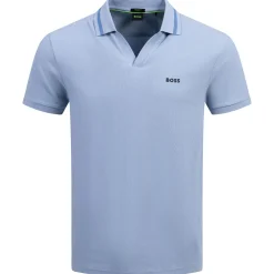 Palle Tape Rib Polo Open Blue