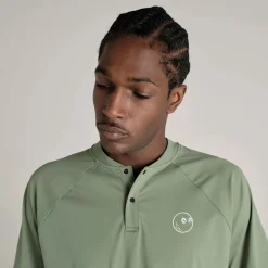 Performance Blade Collar Polo Forest