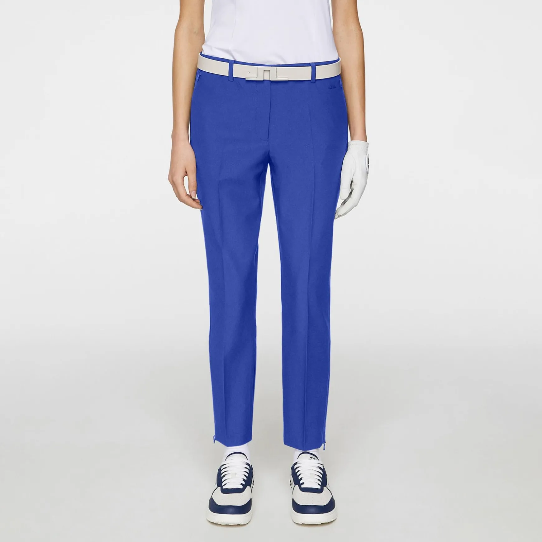 Pia Micro High Stretch Trousers Clematis Blue