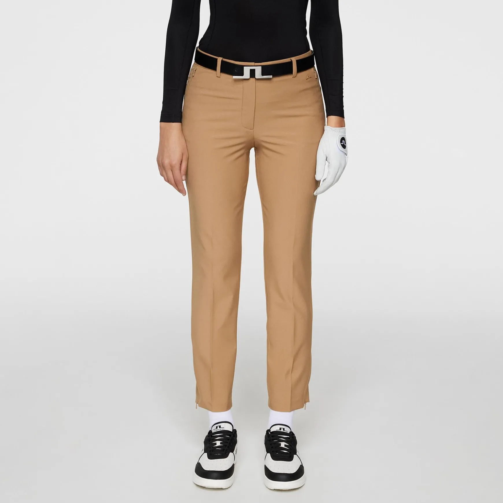 Pia Micro High Stretch Trousers Tigers Eye