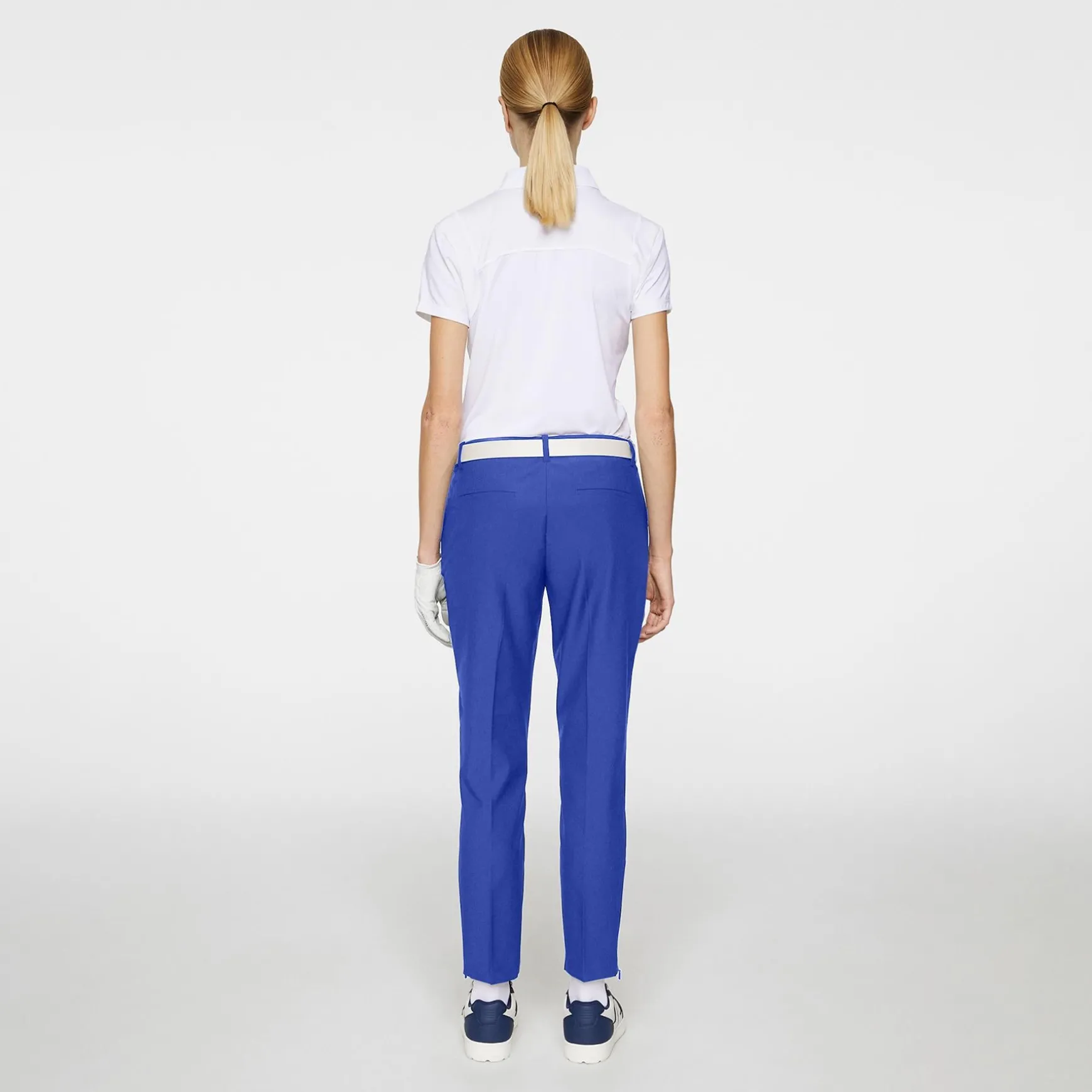 Pia Micro High Stretch Trousers Clematis Blue