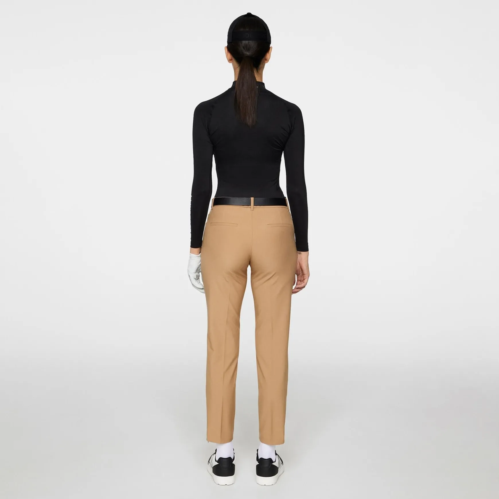Pia Micro High Stretch Trousers Tigers Eye