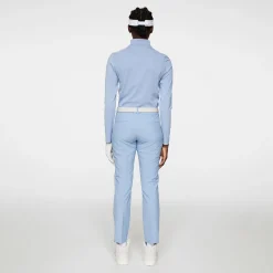 Pia Micro High Stretch Trousers Rain Washed