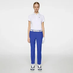 Pia Micro High Stretch Trousers Clematis Blue
