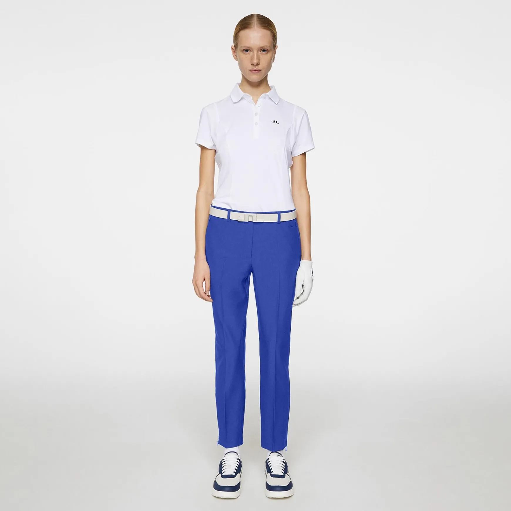 Pia Micro High Stretch Trousers Clematis Blue