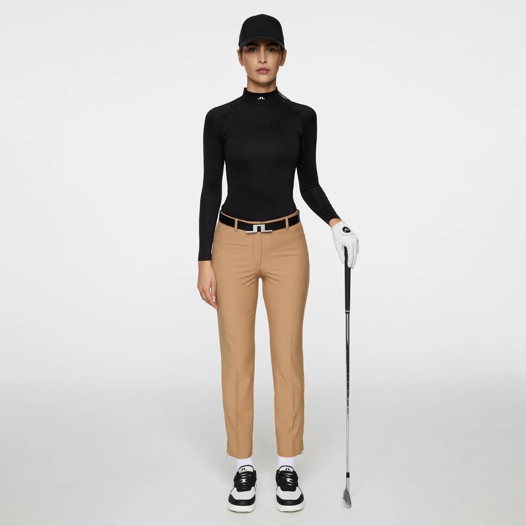Pia Micro High Stretch Trousers Tigers Eye