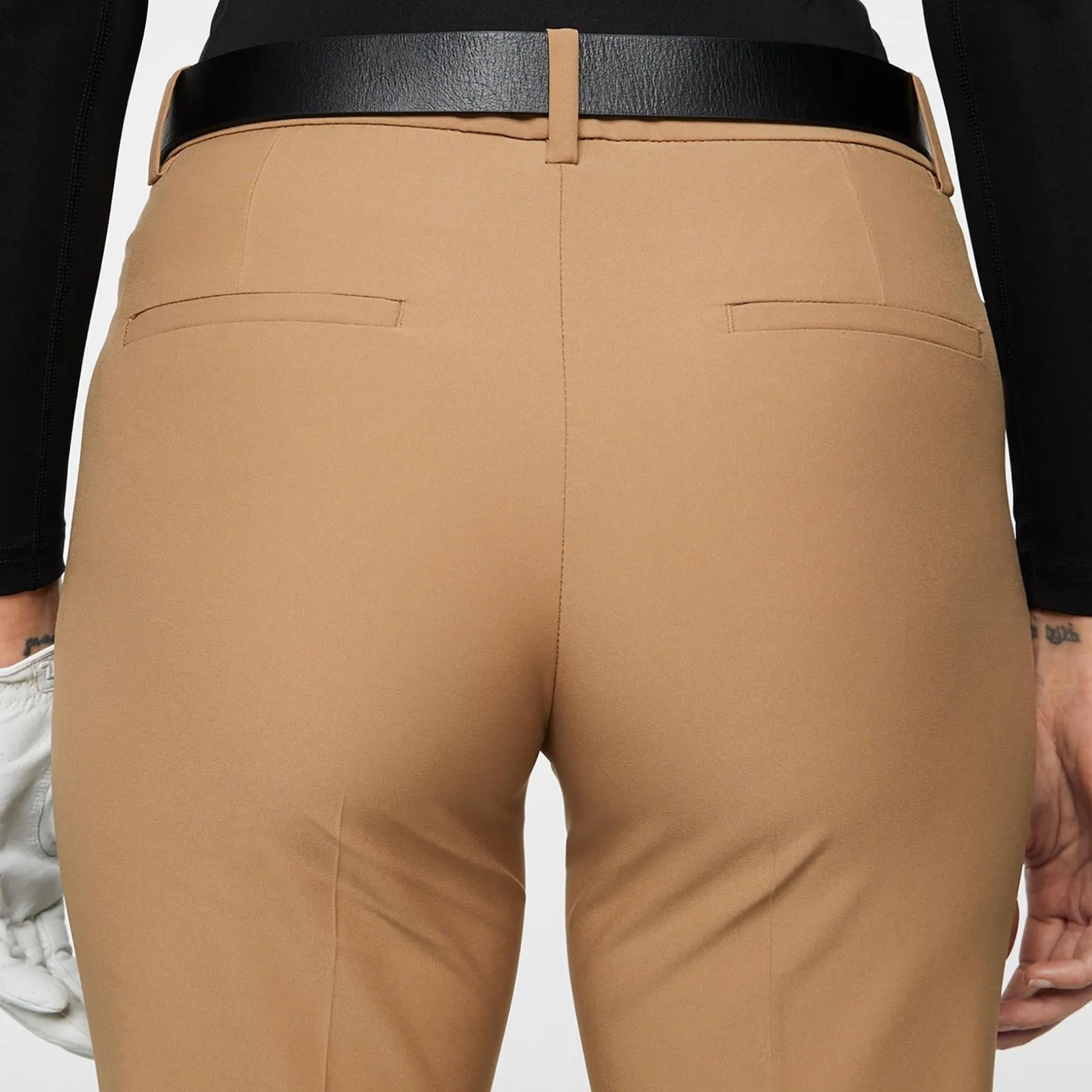 Pia Micro High Stretch Trousers Tigers Eye