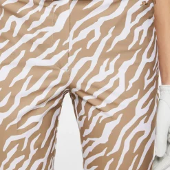 Pia Print Trousers Tour Tigers Eye