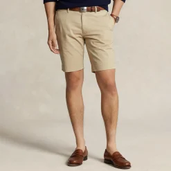 Polo Golf 9.5-Inch Stretch Slim Fit Chino Shorts Classic Khaki