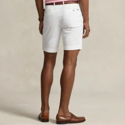 Polo Golf 9.5-Inch Stretch Slim Fit Chino Shorts White