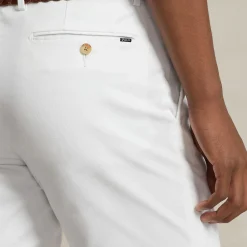 Polo Golf 9.5-Inch Stretch Slim Fit Chino Shorts White
