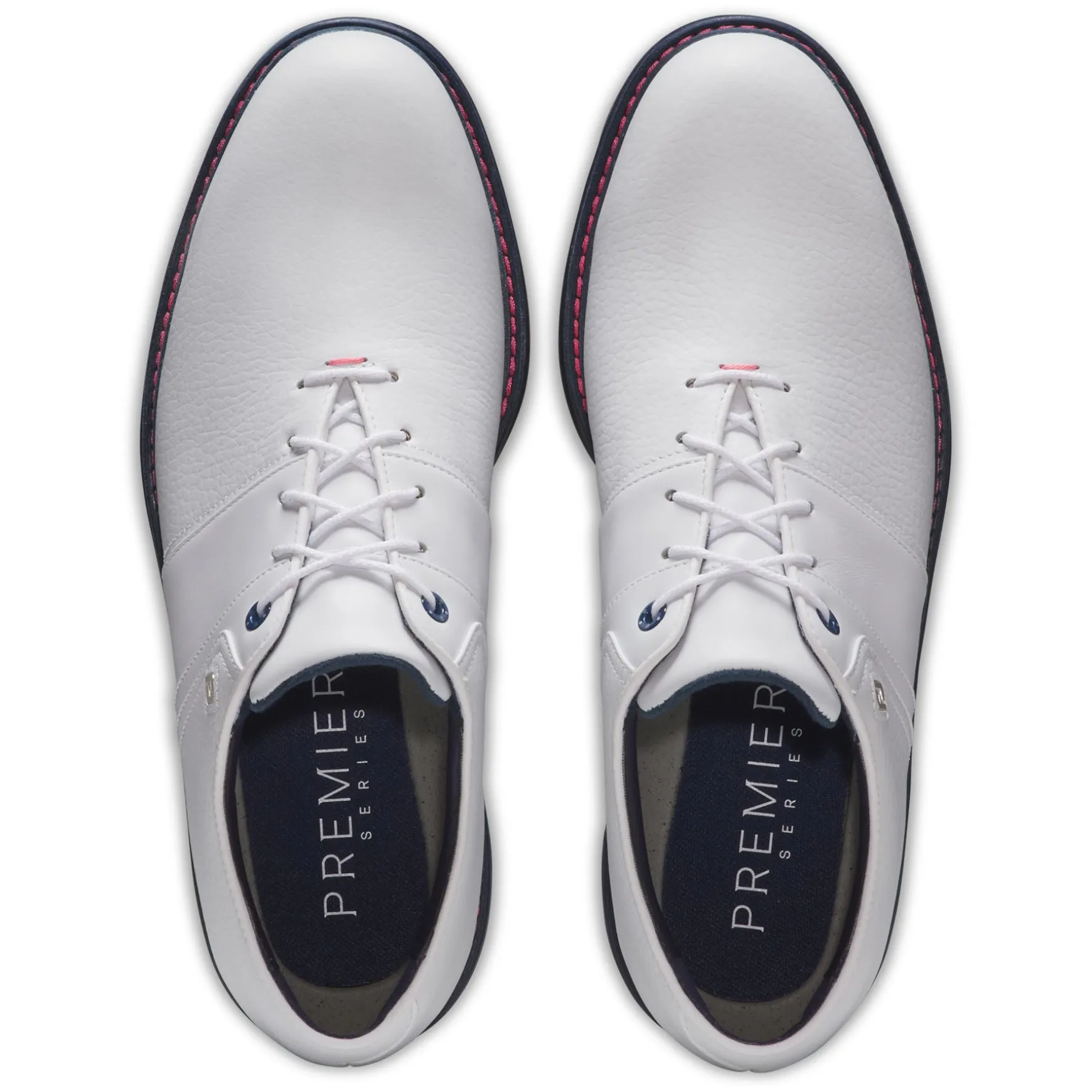 Premiere Series Packard Golf Shoes White/Navy/Pink