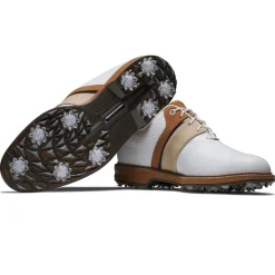 Premiere Series Packard LX Golf Shoes White/Blue/Brown