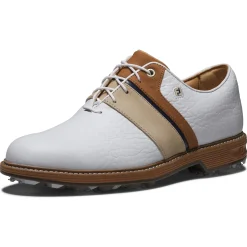 Premiere Series Packard LX Golf Shoes White/Blue/Brown