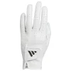 Pro Leather Left Hand Golf Glove White