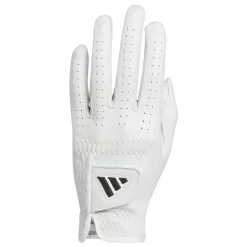 Pro Leather Left Hand Golf Glove White