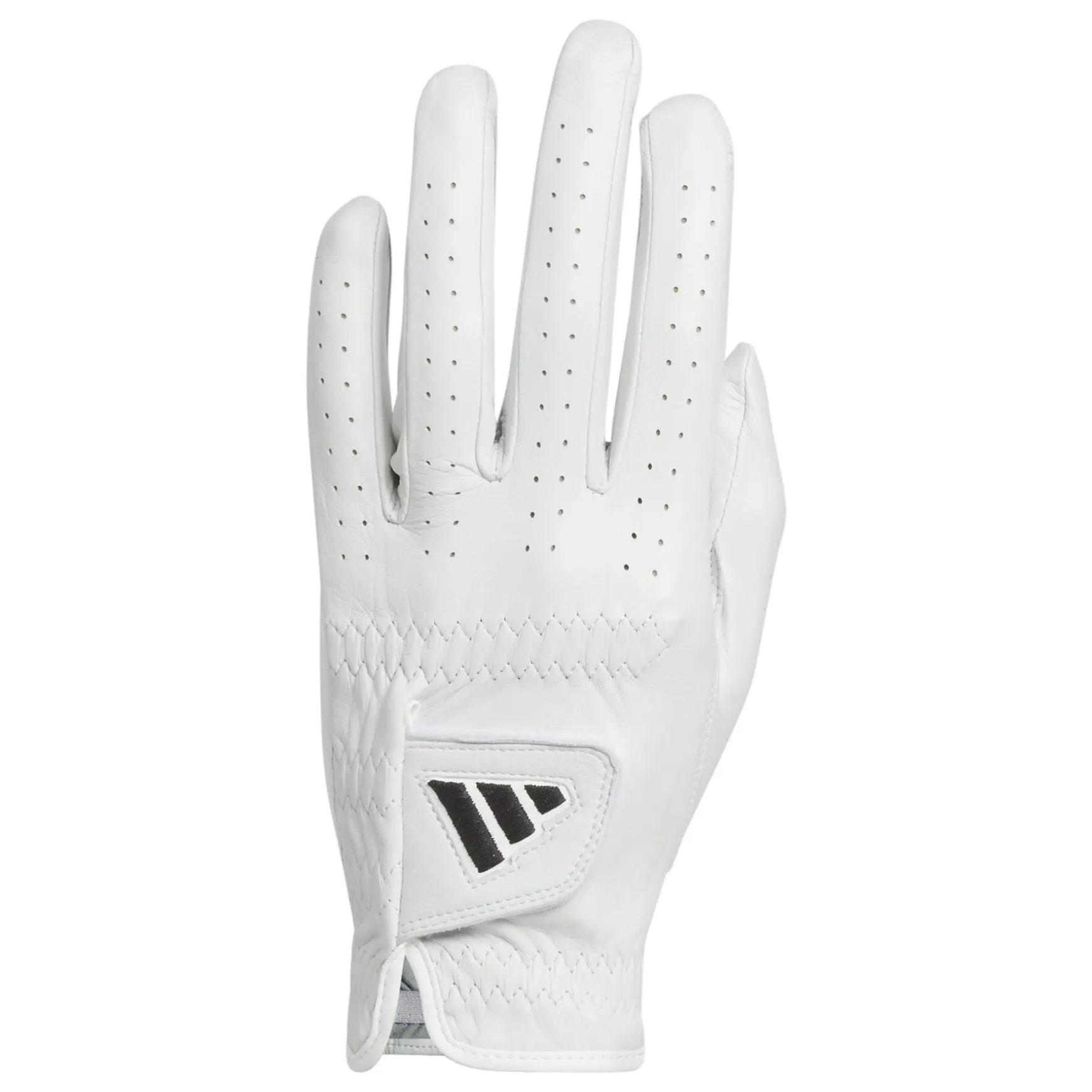 Pro Leather Left Hand Golf Glove White