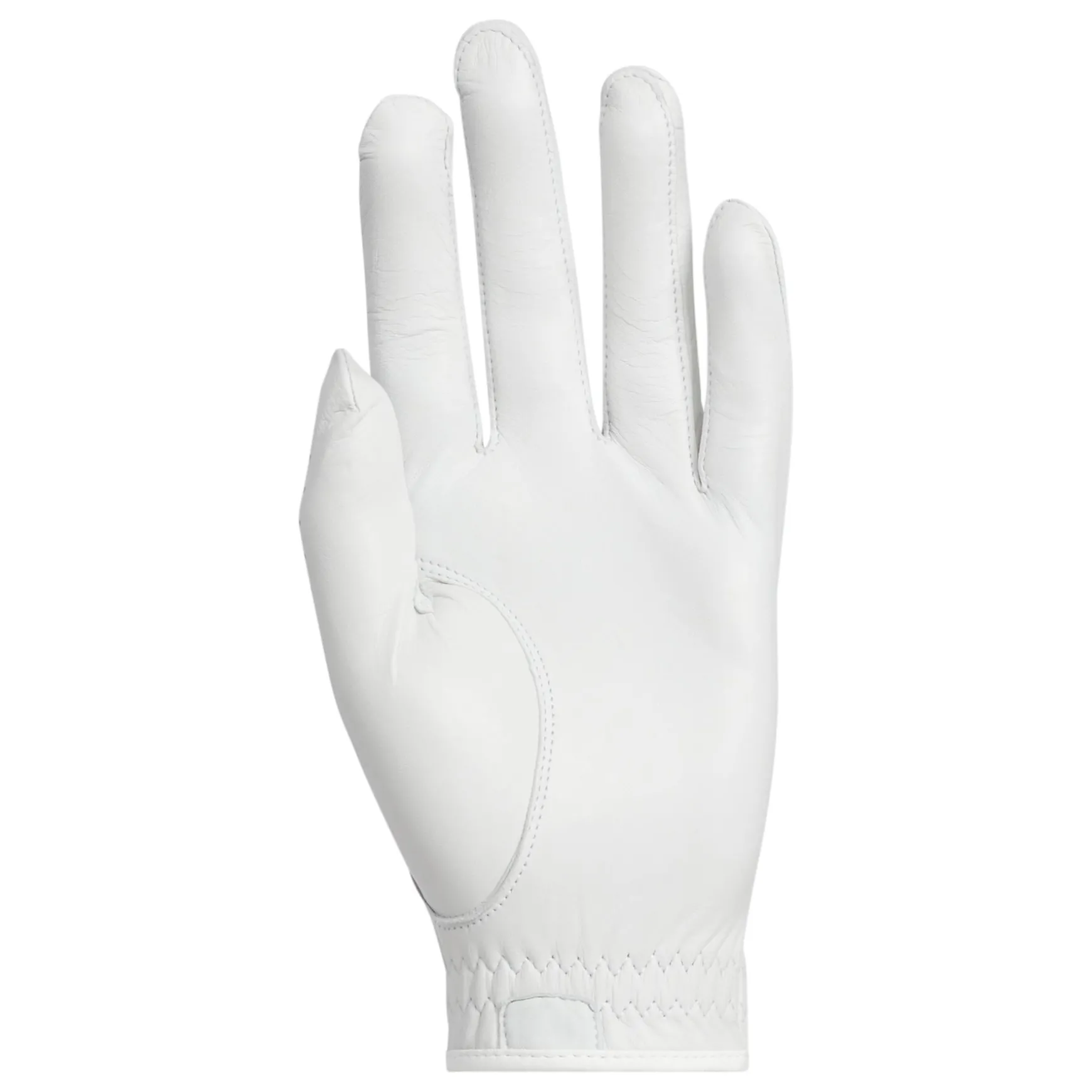 Pro Leather Left Hand Golf Glove White