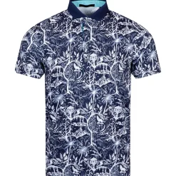 Pura Vida Polo Maltese Blue