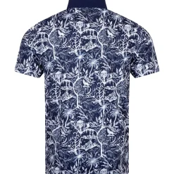 Pura Vida Polo Maltese Blue