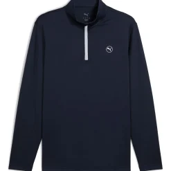 Pure 2.0 Texture Quarter Zip Deep Navy
