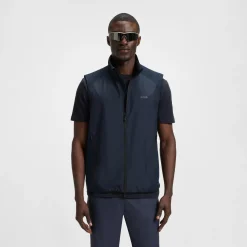 Putt Full Zip Gilet Dark Blue