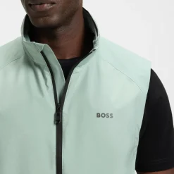 Putt Full Zip Gilet Open Green