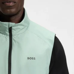 Putt Full Zip Gilet Open Green